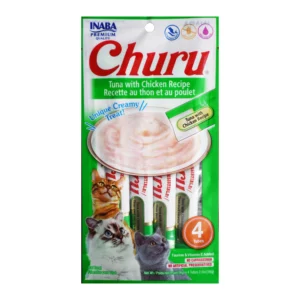 INABA Churu Tuna with Chicken Recipe Cat Treats - 56g