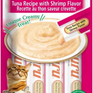 Churu Tuna with Shrimp Recipe Cat Treats - 4 Tubes