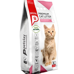 Petclay Clumping Cat Litter Baby Powder 5L