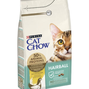 Purina CAT CHOW Hairball Control Rich in Chicken 1.5kg