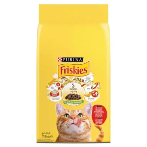 PURINA Friskies Beef, Chicken  & vegetables 7.5 kg