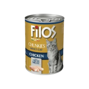 Filos Wet Cat Food Adult - Chicken Chunks 405g