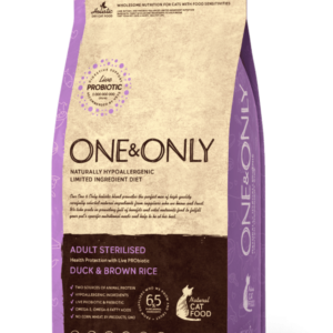 ONE&ONLY Adult Sterilised Duck& Brown Rice 2KG