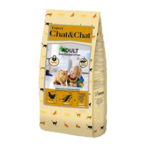 Expert Chat & Chat Adult Cat Food With Chicken & Peas 900G