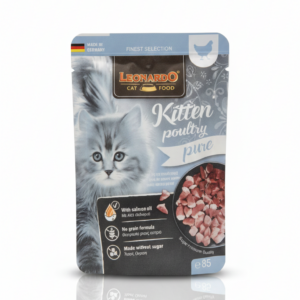 Leonardo Kitten Wet Food Poultry Pure 85g