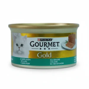 GOURMET PURINA GOLD WITH RABBIT 85 GR