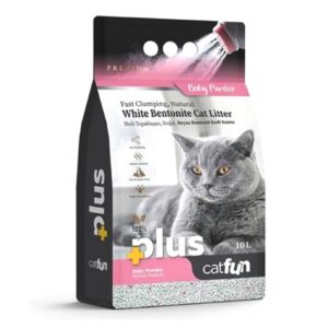 Cat Fun Plus Baby Powder Clumping Litter