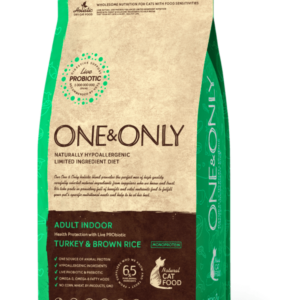 ONE&ONLY Adult INDOOR Turkey& Brown Rice 400g