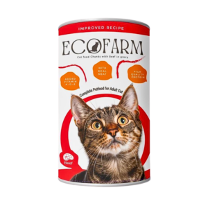 ECOFARM Chunks Wet Food With beef in Gravy 400g