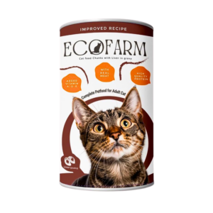 ECOFARM Chunks Wet Food With Liver(Poultry) in Gravy 400g