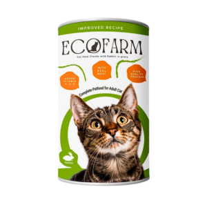 ECOFARM Chunks Wet Food With Rabbit in Gravy 400g