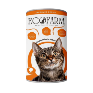 ECOFARM Chunks Wet Food With Turkey in Gravy 400g
