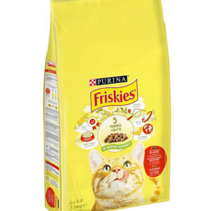 Purina Friskies With Meat  Chicken& Vegetable Cat Dry Food 1.7 kg