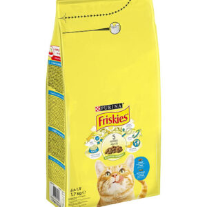 Purina Friskies With Salmon & Vegetable Cat Dry Food 1.7 kg