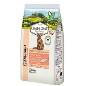 Expert Chat & Chat Care Adult Sterilized Cat Food with Salmon - 900g