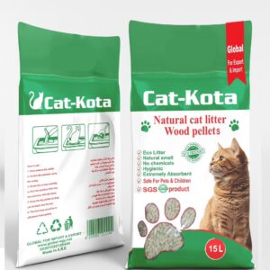 Cat Kota Clumping Wood Litter 15L